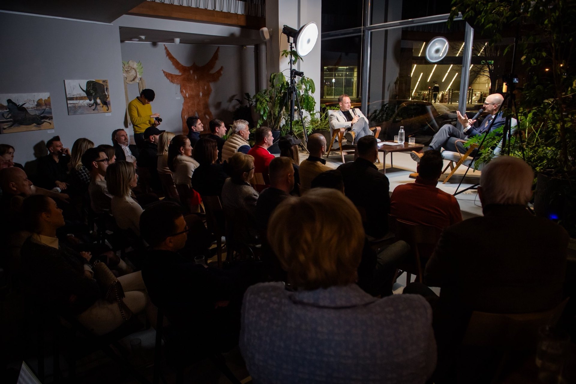 Telt házas közönség a Sales Minds élő Talk Show-n